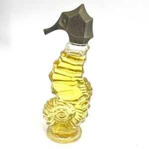 Vintage Avon Seahorse with Skin So Soft Bath Oil 6 oz